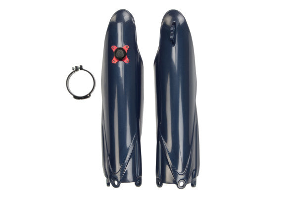Yamaha YZ Fork Slider Protectors + Quick Starter - Metallic Blue - YA04822#088