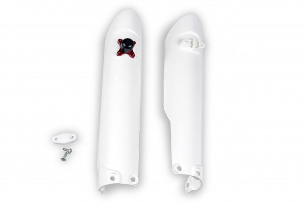 KTM SX Fork Slider Protectors + Quick Starter - White 20-26 - KT04057#042