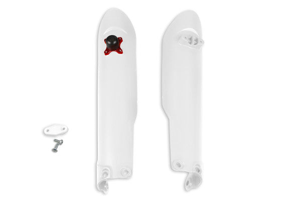 GasGas EX-F Fork Slider Protectors + Quick Starter - White - GG07136#041