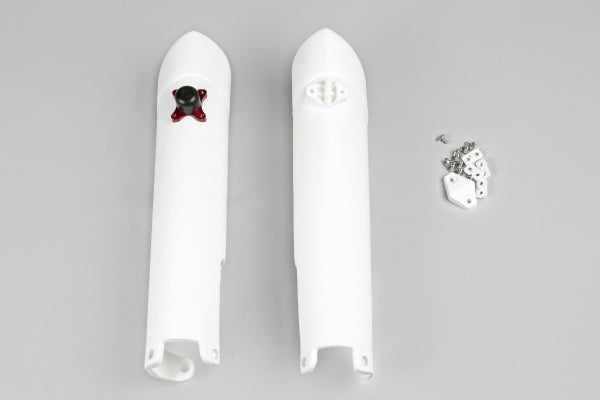 KTM SX-F Fork Slider Protectors + Quick Starter - White - KT04003#047