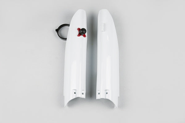 Suzuki RM Fork Slider Protectors + Quick Starter - White - SU04915#041