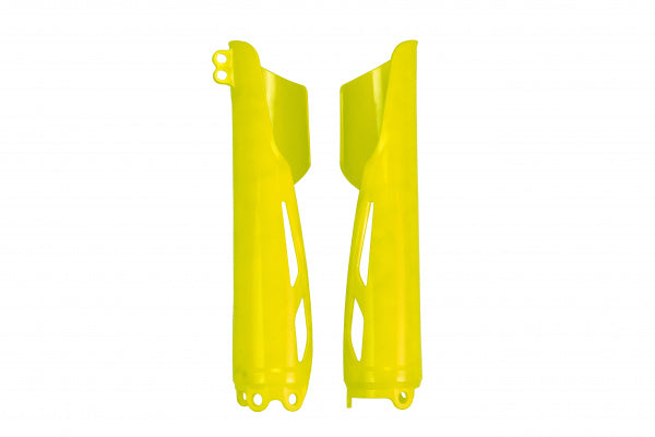 Honda CRF Fork Slider Protectors - Neon Yellow - HO04695#DFLU