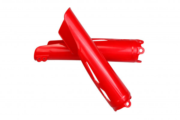 Honda CRF Fork Slider Protectors - Red - HO04695#070