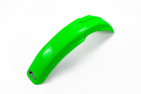 Kawasaki KX Front Fender - Neon Green - KA02755#AFLU