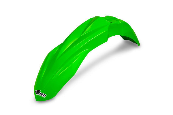 Kawasaki KXF Front Fender - Neon Green - KA04748#AFLU