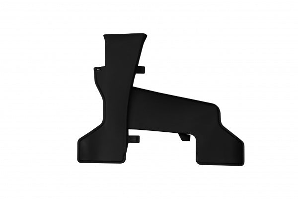 Husqvarna TC Front Number Plate - Black - HU03394#001