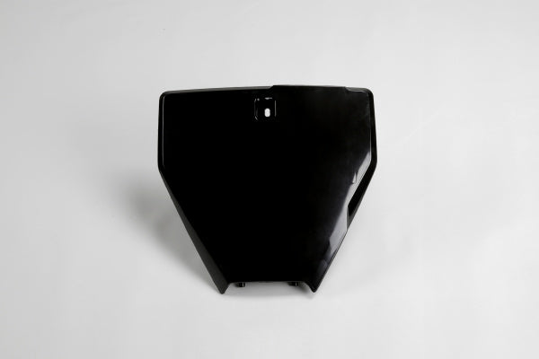 Husqvarna TC Front Number Plate - Black - HU03367#001
