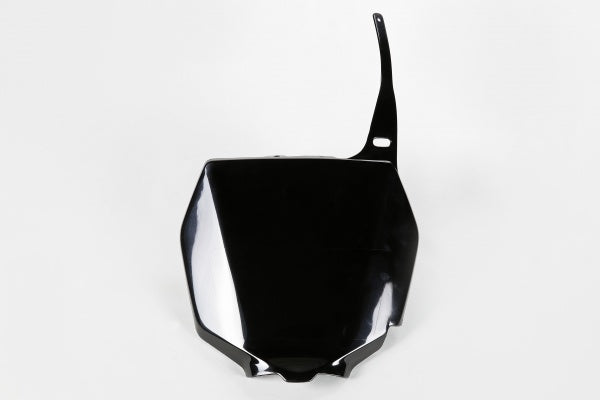 Suzuki RM Front Number Plate - Black - SU03989#001