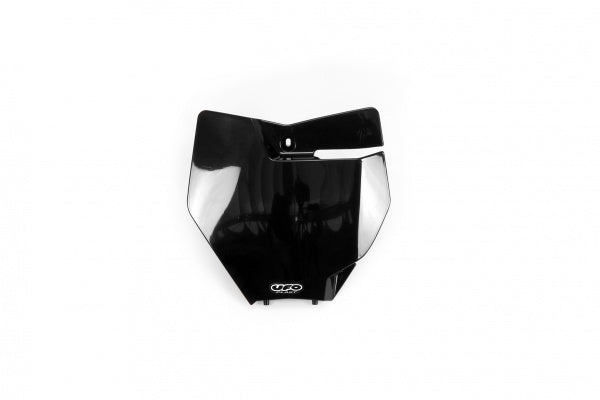 KTM SX Front Number Plate - Black - KT04063#001