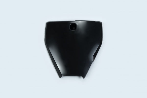 Husqvarna TC Front Number Plate - Black - HU03386#001