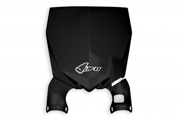 Yamaha YZ Front Number Plate - Black (001) - YA04855#001