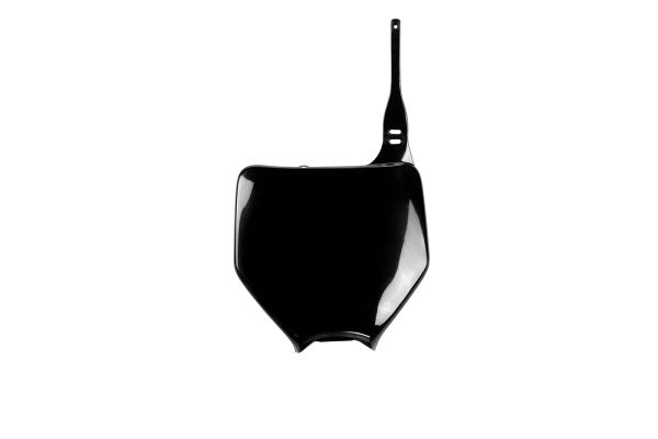 Kawasaki KX Front Number Plate - Black - KA03740#001