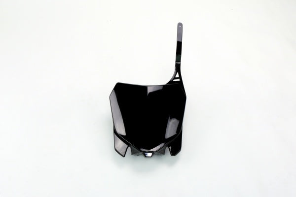 Honda CRF Front Number Plate - Black - HO04656#001
