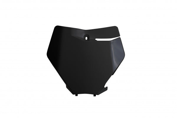 KTM SX Front Number Plate - Black - KT04094#001