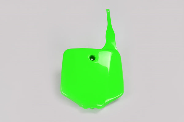 Kawasaki KX Front Number Plate - Green - KA03732#026