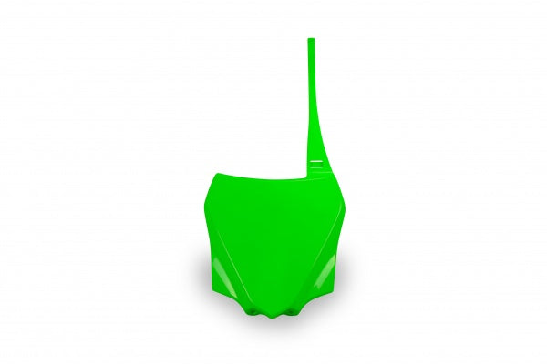 Kawasaki KLX Front Number Plate - Neon Green - KA04718#AFLU