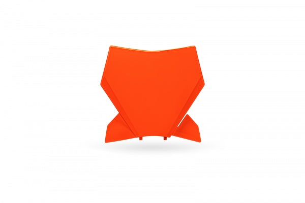 KTM SX-F Front Number Plate - Neon Orange - KT05013#FFLU