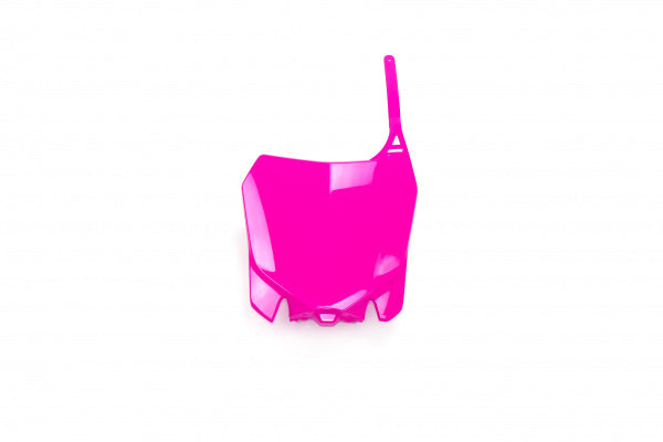 Honda CRF Front Number Plate - Neon Pink - HO04656#P