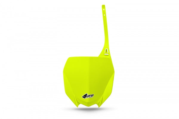 Yamaha YZF Front Number Plate - Neon Yellow - YA04860#DFLU