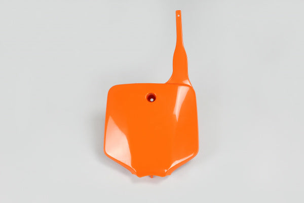 Kawasaki KX Front Number Plate - Orange - KA03732#127