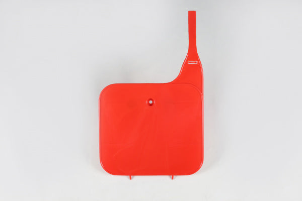 Honda CR Front Number Plate - Red - HO02607#061