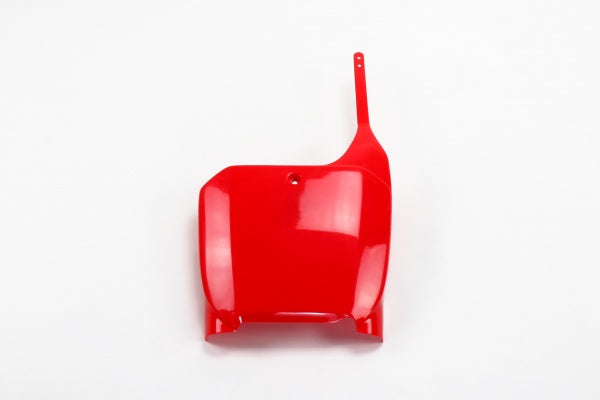 Honda CR Front Number Plate - Red - HO03666#070