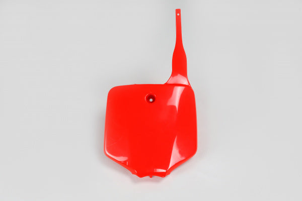 Kawasaki KLX Front Number Plate - Red - KA03732#070