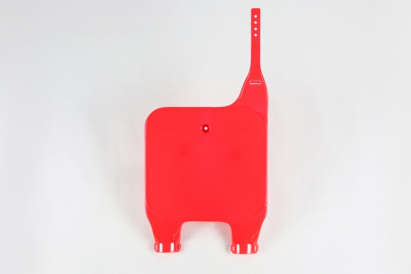 Honda CR Front Number Plate - Red - HO02617#067