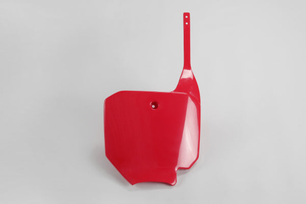 Honda CRF Front Number Plate - Red - HO03624#070