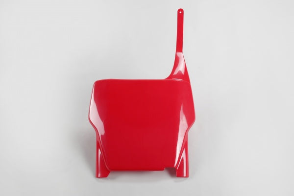 Honda CRF Front Number Plate - Red - HO03633#070