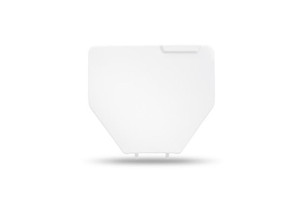 Husqvarna FC Front Number Plate - White 20-26 - HU04311#040