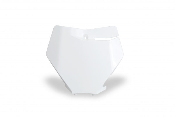 KTM SX-F Front Number Plate - White 20-26 - KT04094#042