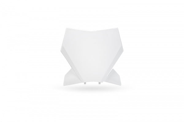 KTM SX-F Front Number Plate - White 20-26 - KT05013#042