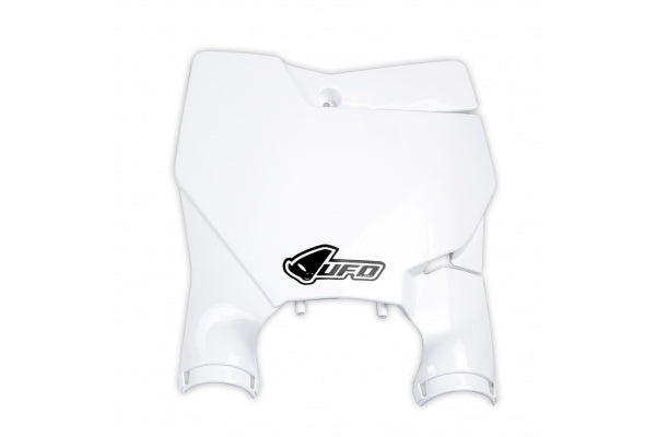 KTM SX Front Number Plate - White 20-26 - KT04080#042