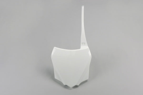 Kawasaki KX Front Number Plate - White - KA04730#047