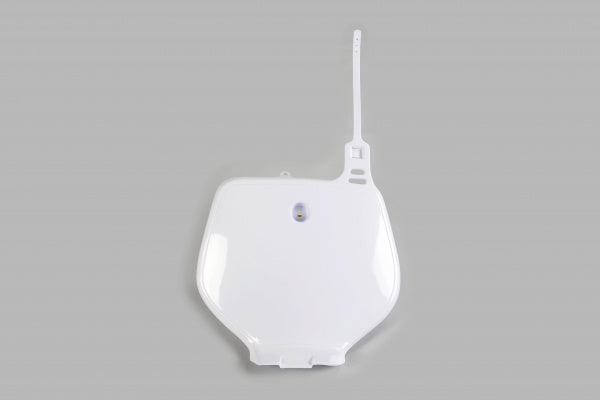 Yamaha YZ Front Number Plate - White - YA02853#046