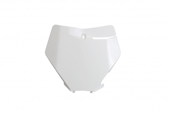 KTM SX-F Front Number Plate - White - KT04094#047
