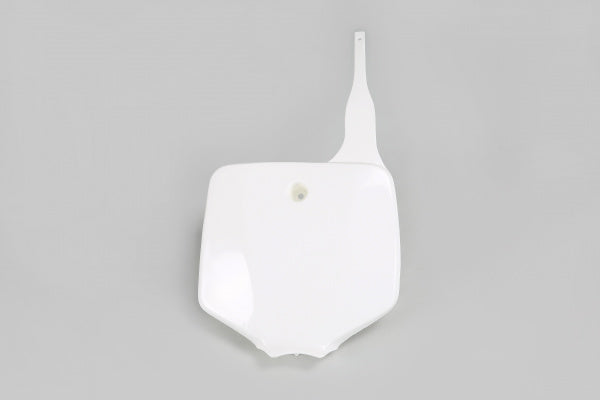 Kawasaki KX Front Number Plate - White - KA03732#047