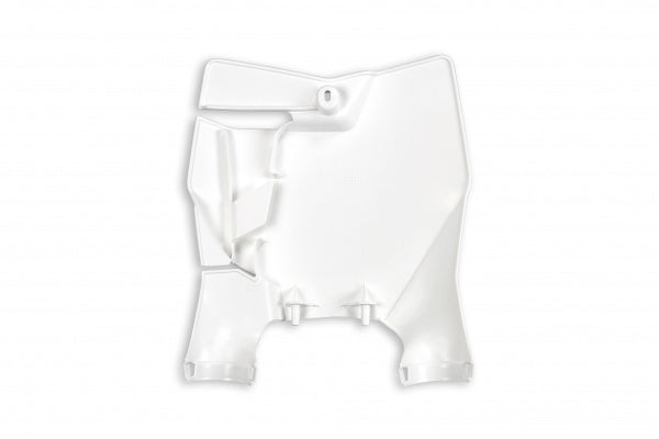 KTM SX-F Front Number Plate - White - KT04080#047