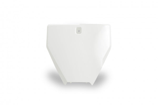 Husqvarna TC Front Number Plate - White - HU03367#041