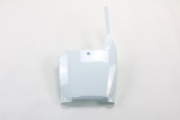 Honda CR Front Number Plate - White - HO03666#041