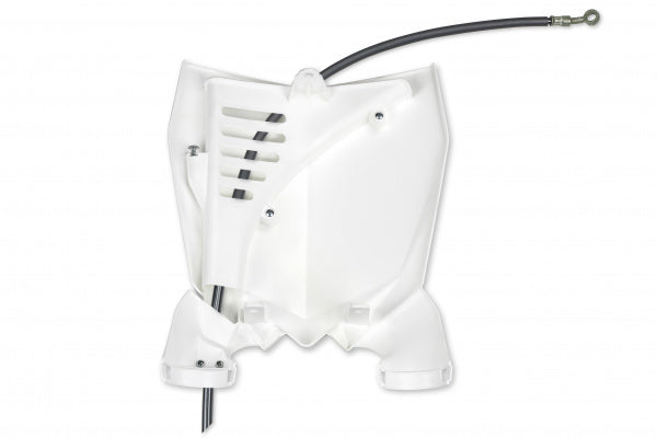 Yamaha YZF Front Number Plate - White (046) - YA04855#046
