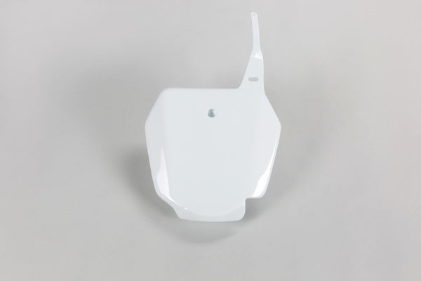 Suzuki RM Front Number Plate - White - SU03968#041