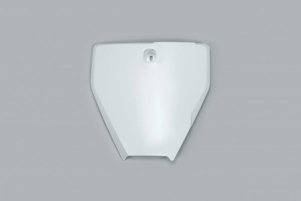 Husqvarna TC Front Number Plate - White - HU03386#041