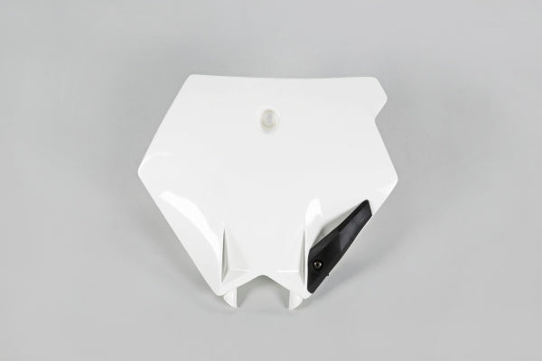 KTM SX-F Front Number Plate - White - KT03075#047