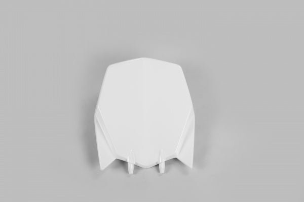Husqvarna TC Front Number Plate - White - HU03343#041
