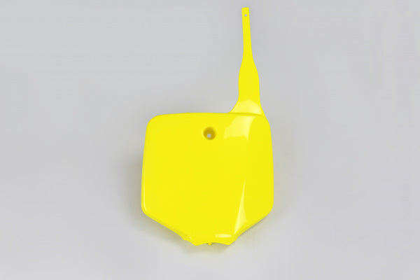 Kawasaki KLX Front Number Plate - Yellow - KA03732#102