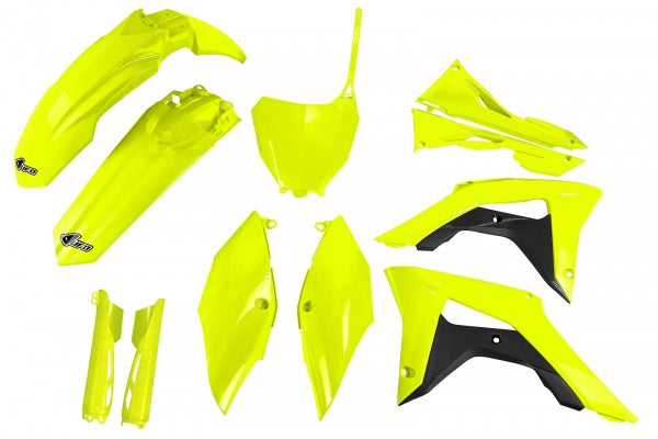 Honda CRF Full Kit - Neon Yellow (DFLU) - HOKIT123F@DFLU