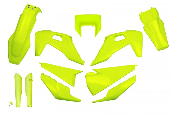 Husqvarna TE Full Kit - Neon Yellow - HUKIT623F@DFLU