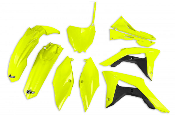 Honda CRF Kit - Neon Yellow (DFLU) - HOKIT123@DFLU